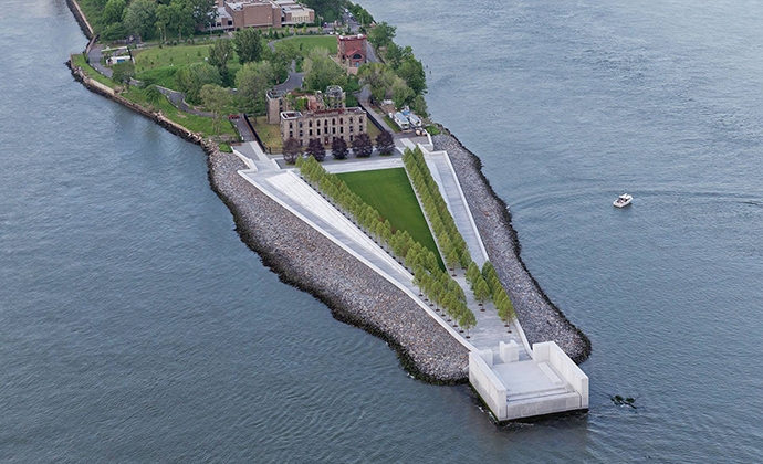 Image courtesy of Iwan Baan / Four Freedoms Park Conservancy